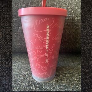 Starbucks x ban.do Season's
Greetings Pink Cup Tumbler 2018
Holiday Limited